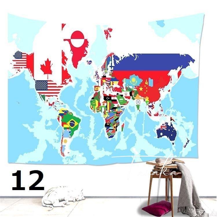 タペストリー 雑貨 インテリア 壁掛け 装飾 おしゃれ 世界地図 地球儀 国旗 宝の地図 アニマル 動物 クール アンティーク 北欧 かわいい 子供部 St Zak 908 タナカカンパニー 通販 Yahoo ショッピング