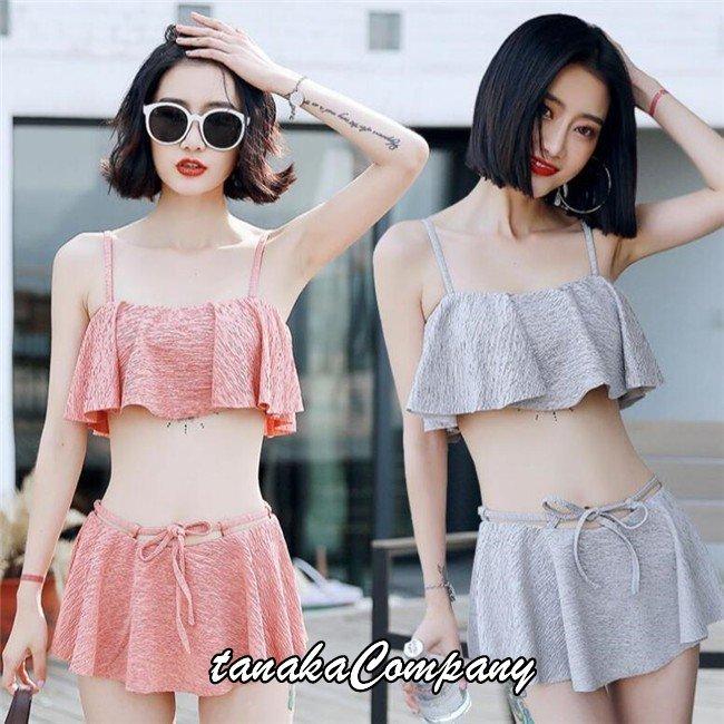 ファッション ビタミンカラーのハーモニー 水着 フリル レディース ビキニ 可愛い サマー スイムウェア 海浴 バンドゥ 通販 安い Vhasbhgur0 Austinstagingandproduction Com