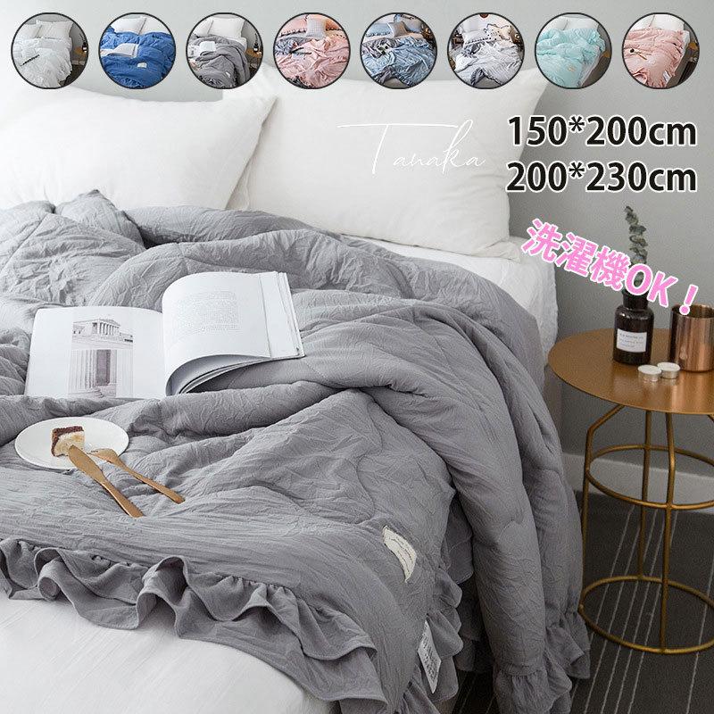 夏布団 掛け布団 おしゃれ 肌掛け布団 夏ふとん 冷房対策 ピーチスキン加工 抗菌防臭 軽量 夏用 夏掛け布団 通気性いい 洗える 夏用 肌掛け布団 カバー不要 Tnk タナカカンパニー 通販 Yahoo ショッピング
