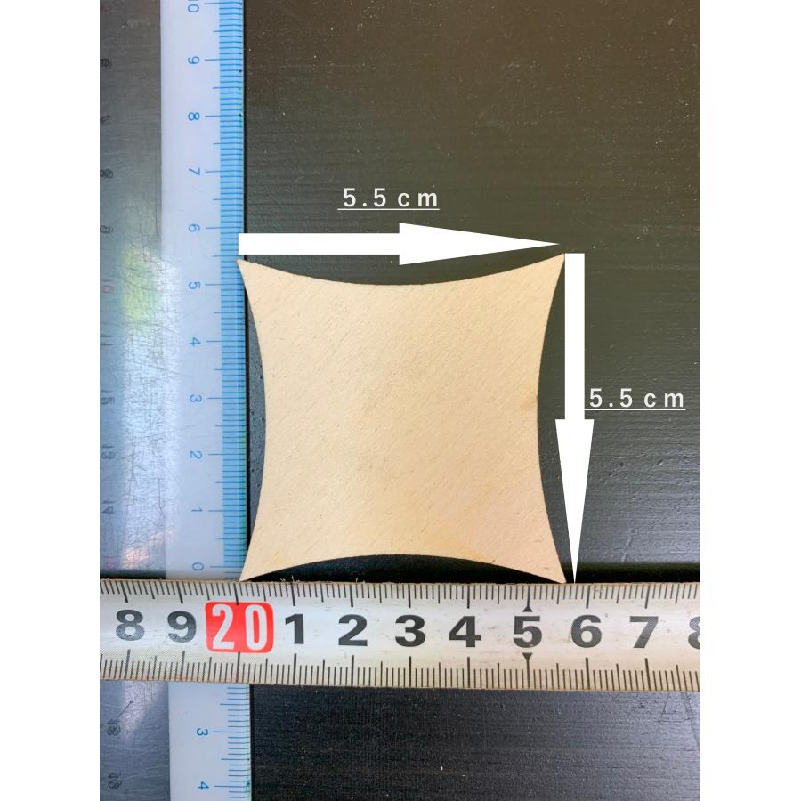 ＤＩＹ用パーツセット　木片　20枚入(星型4枚・葉型16枚) |  | 01