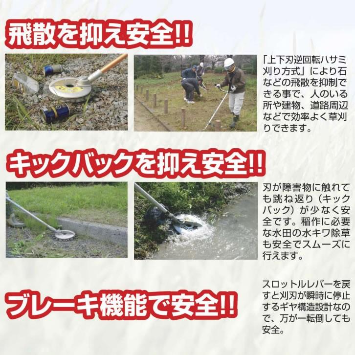 アイデック】スーパーカルマー ASK-R23 刈払機アタッチメント