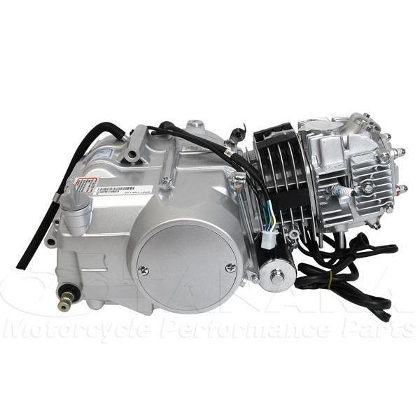 セル付きロータリーエンジン　124cc?? モンキー　ゴリラ　ダックス　シャリー Lifan社製 124ccセル付 遠心クラッチ エンジンキット[Y1093