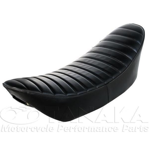 6Vダックス用 バナナシート オールブラック [Y1463] : 田中gogo事業部