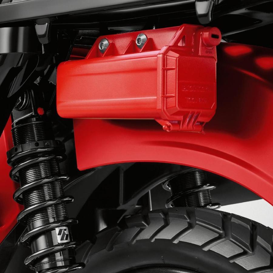 H2C製 ハンターカブ CT125用 サイドツールボックス レッド