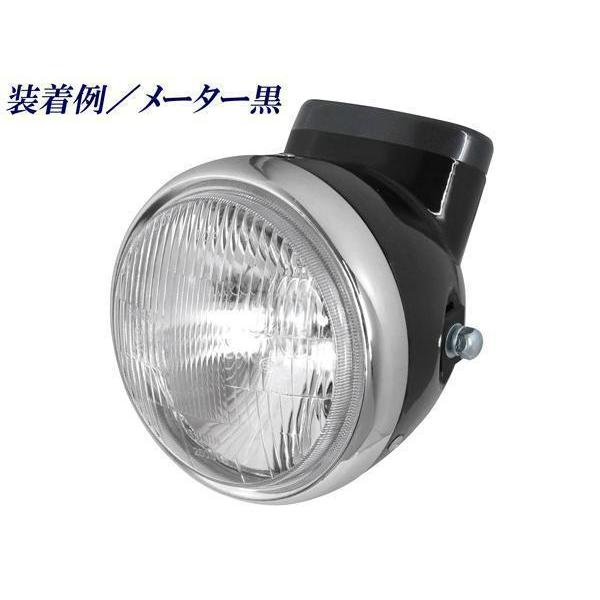 12Vダックス（AB26）タイプ ブラックヘッドライト＆白メーター[Y356-353] 田中商会