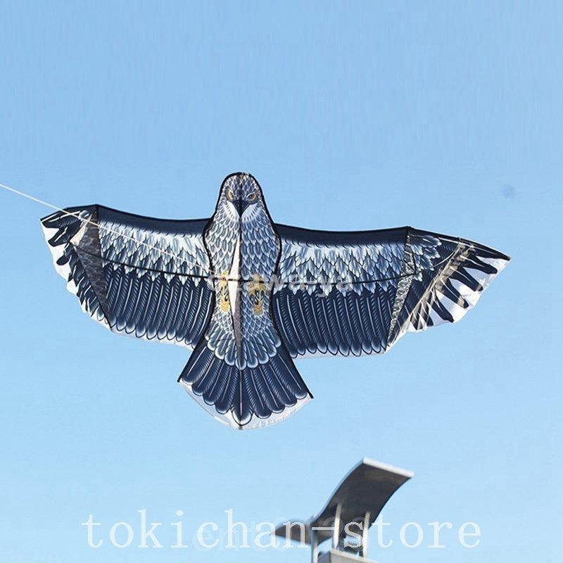 凧揚げカイトイーグルカイト鷹微風で揚がる凧軽量カイト鷹鳥よけカイト鳥撃退、農作物保護用品庭の装飾、怖がらせ駆除-防鳥防獣対策用1.5m|tanakashotenstore2|02