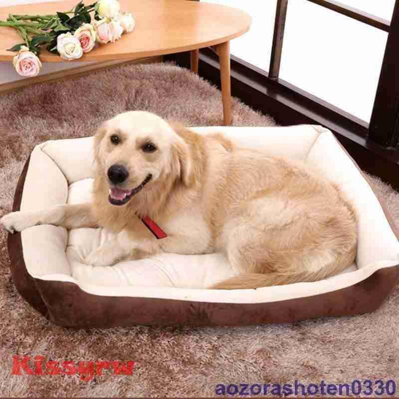 犬ベッド 犬用品 ペット用ベッド ペット 犬 猫 ベッド 春 夏 秋 冬 猫ベッド 寝具 ふわふわ 柔らかい 可愛い ワンちゃん|tanakashoutenstore|02