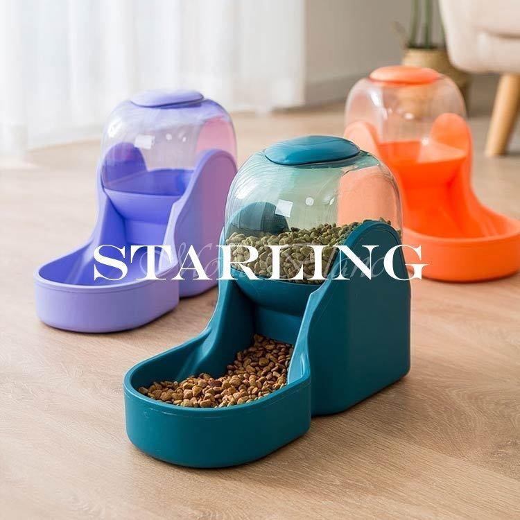 選べる4色!ペット用 自動 給餌器 給水器 自動給水器 猫 犬 水飲み器 食器 自動餌やり機 ペット 給餌器 自動補水 ペットグッズ 便利|tanakashoutenstore|02