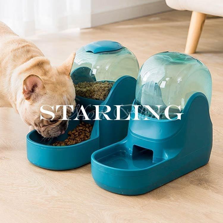 選べる4色!ペット用 自動 給餌器 給水器 自動給水器 猫 犬 水飲み器 食器 自動餌やり機 ペット 給餌器 自動補水 ペットグッズ 便利|tanakashoutenstore|04