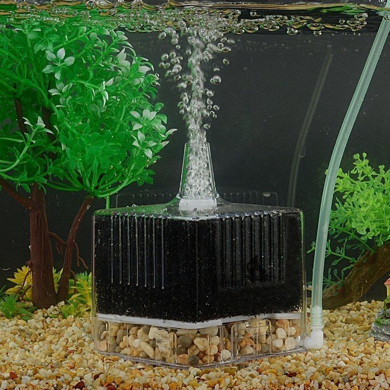 アクアリウム用 スポンジ フィルター 水槽 フィルター スポンジフィルター 小型 ろ過装置 活性炭 魚飼育用 取り外し簡単|tanakashoutenstore|02