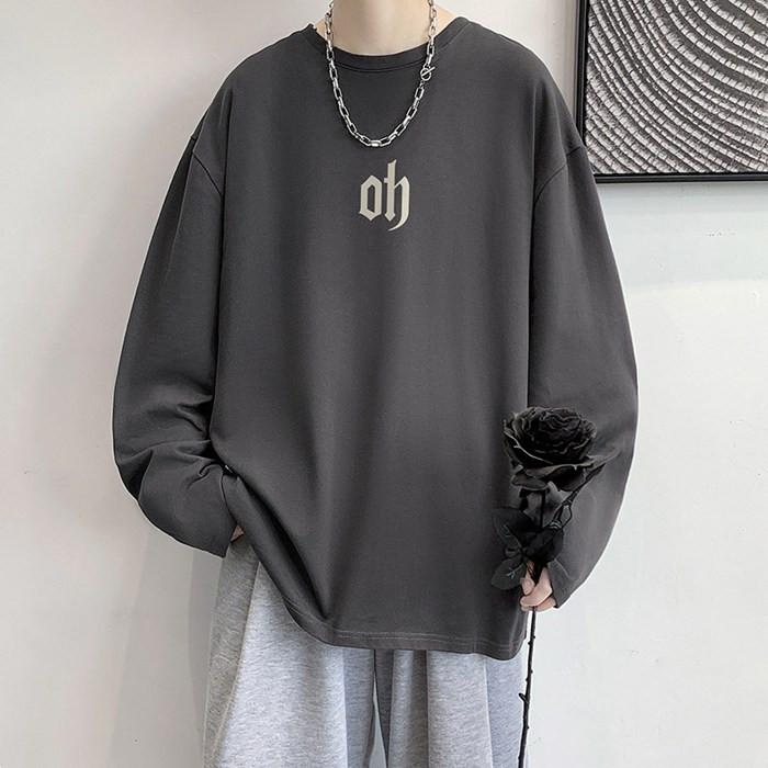 長袖Tシャツ メンズ トップス Tシャツ クールネック シンプル カジュアル おしゃれ 秋冬 大人 お洒落 男性 秋服 おしゃれ|tanakashoutenstore|11
