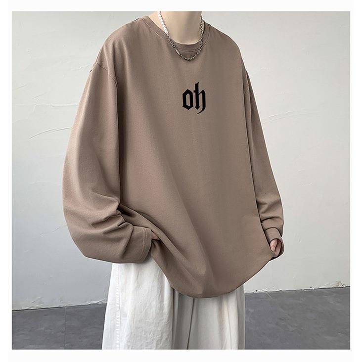 長袖Tシャツ メンズ トップス Tシャツ クールネック シンプル カジュアル おしゃれ 秋冬 大人 お洒落 男性 秋服 おしゃれ|tanakashoutenstore|06
