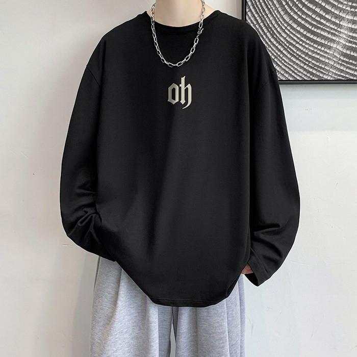 長袖Tシャツ メンズ トップス Tシャツ クールネック シンプル カジュアル おしゃれ 秋冬 大人 お洒落 男性 秋服 おしゃれ|tanakashoutenstore|09