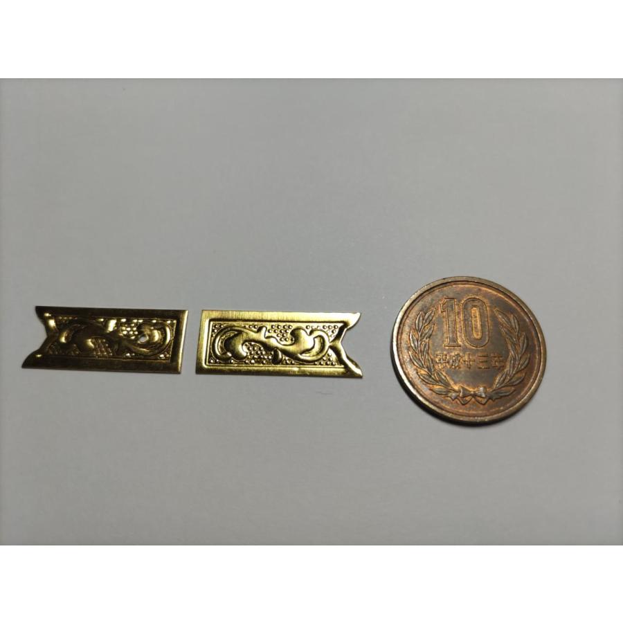 ☆特別！☆26mmx 20枚【唐草真鍮金具】 神輿、山車、祭り、飾り真鍮