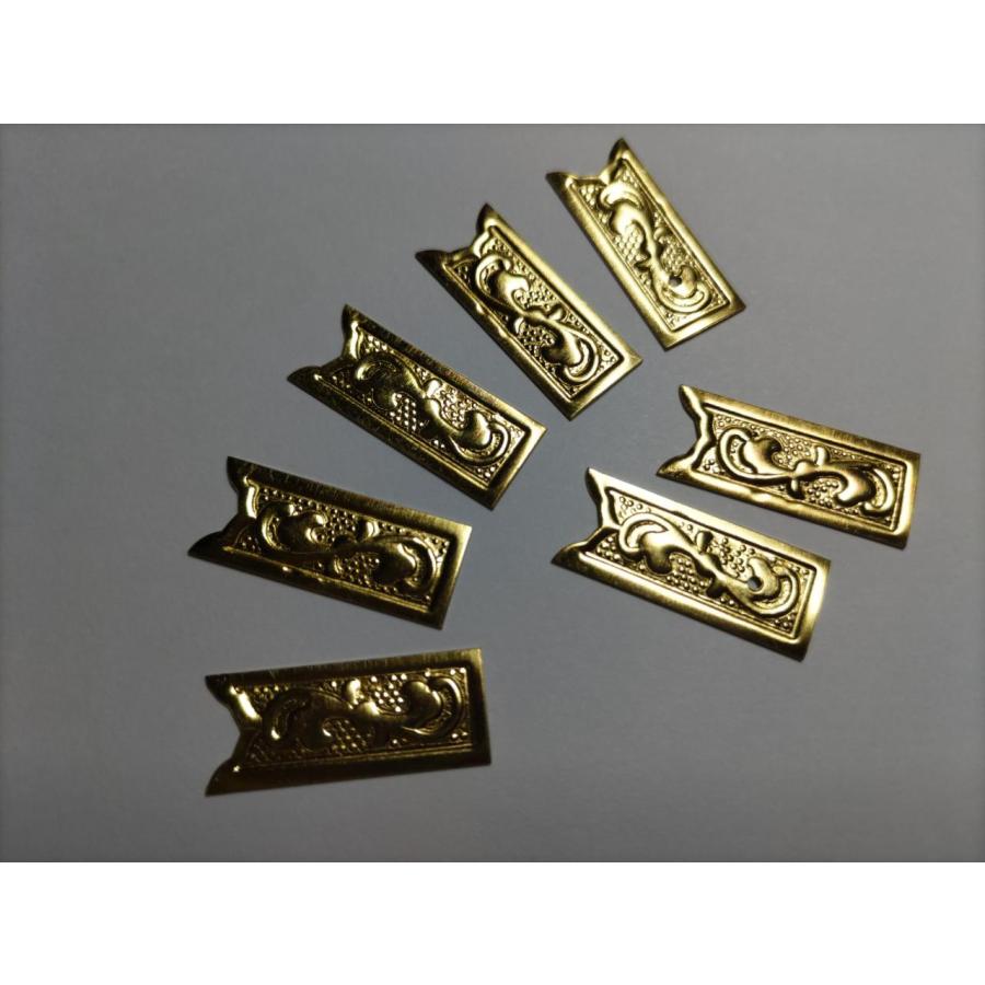 ☆特別！☆26mmx 20枚【唐草真鍮金具】 神輿、山車、祭り、飾り真鍮