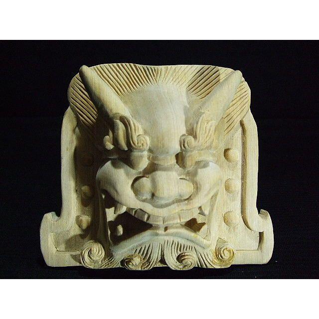 【鬼瓦】　山車、神輿前山彫刻　高さ15ｃｍ