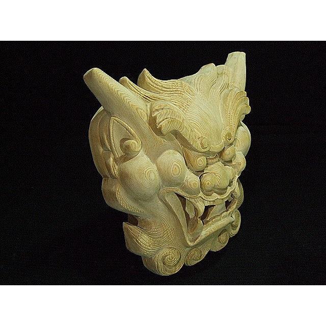 鬼瓦】 社寺仏閣、山車、だんじり、鬼瓦彫刻 高さ30cm : 田中