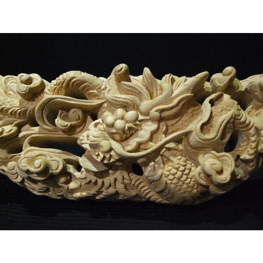 唐破風 【龍】 幅60cm 懸魚彫刻 送料無料！ : 田中ソウケン - 通販