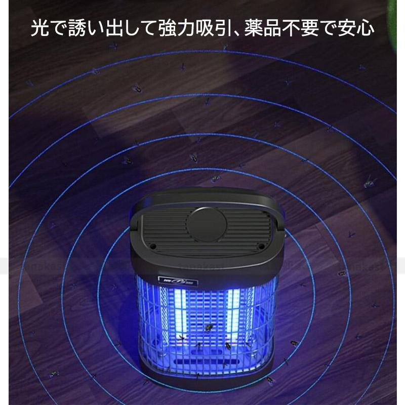 65 以上節約 電気蚊取り器 Uv光源誘引式 殺虫ライト 省エネ 蚊よけ 虫取り器 Led誘虫灯 殺虫灯 コバエ撃退 虫対策 安全性高い 対策 電撃 安全 吸引式 キャンプ ペット