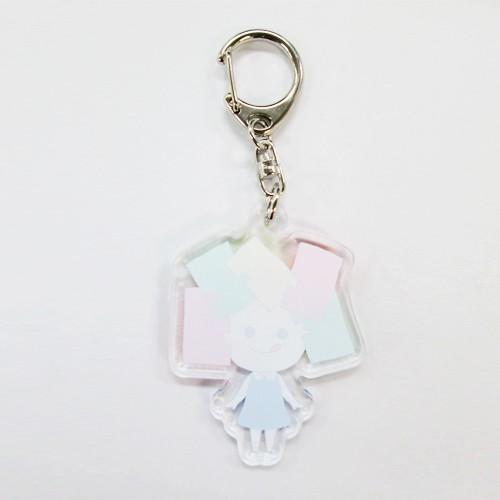 アクリルキーホルダー トモちゃん 【メール便】 田中食品 旅行の友