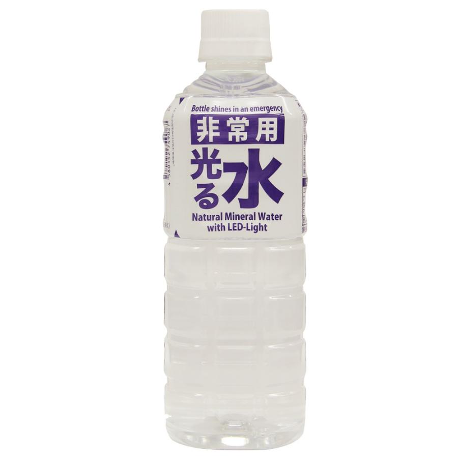 非常用光る水　500mlペットボトル×24本（1ケース）【同梱不可】｜tanakasyokuhin｜02