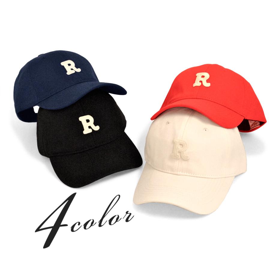 R英字刺繍ロゴ キャップ 帽子 メンズ コットン 綿 ワッペン MAGGIO カジュアル ハット おしゃれ ぼうし 男性 紳士 mjo 男女 ...