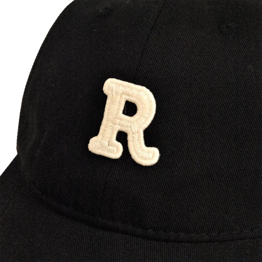 新品　リベイロ　刺繍Rロゴ ベースボールキャップ　ベージュ　サイズフリー R英字刺繍ロゴ キャップ 帽子 メンズ コットン 綿 ワッペン