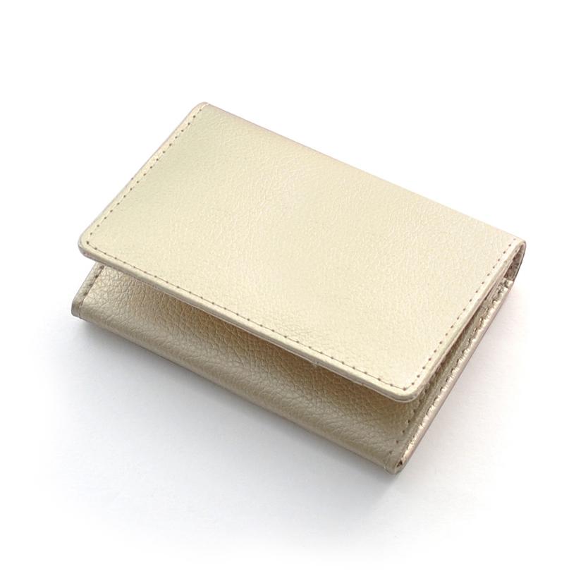 【VIP顧客限定品】フランクミュラー シャンパンゴールド 名刺入れ カードケース シャンパンゴールド牛革製カードケース（名刺入れ）財布 メンズ