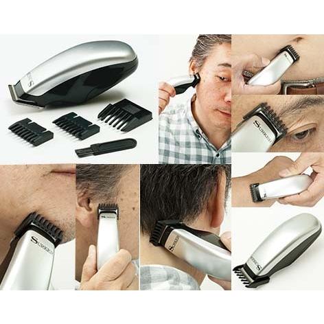 どこでもバリカン もみあげ 襟足 ヒゲ 眉 腕 お腹 電池式バリカン ヘアカッター ヘアカット 散髪 刈り 家庭用 おしゃれ 美容家電 Yism K たなか通販 通販 Yahoo ショッピング