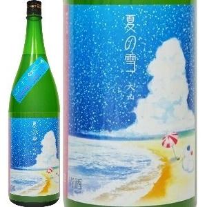 大山、夏の雪(Summer Snow) 特別純米酒にごり 1800ml／山形｜tanakaya3