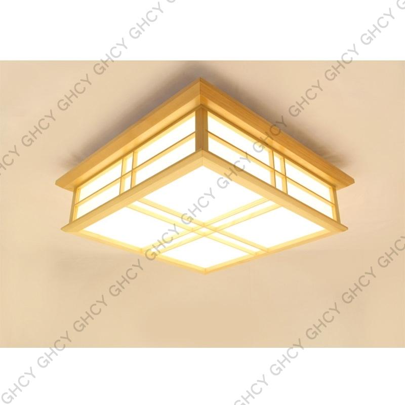 シーリングライト LED 6畳~10畳 おしゃれ 木製 和風 天井照明器具 木目調 四角 照明 客室 リビング 和室 寝室 部屋 玄関 ダイニン リモコン選択可能 簡単設置|tanakaya4649|08