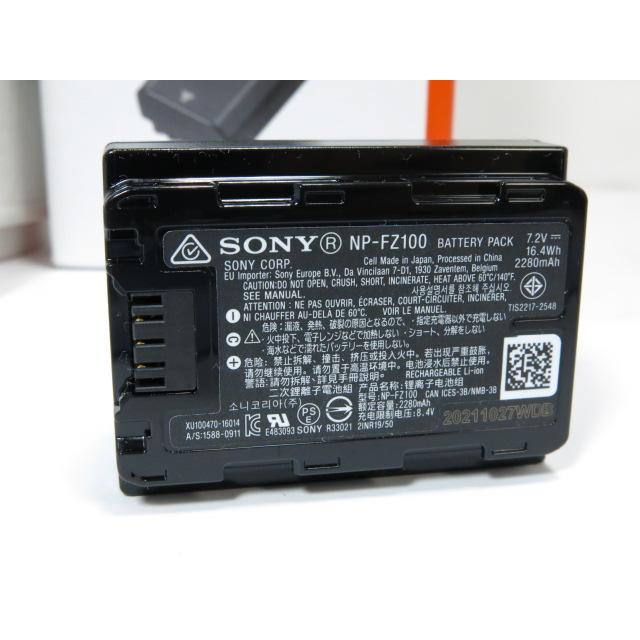 SONY（ソニー） 【 美品・作動確認済 】SONY NP-FZ100 純正