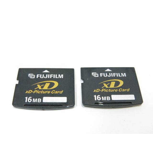 【 フォーマット済：2枚セット：中古現状品 】FUJIFILM 16MB XD-ピクチャーカード ケース付き フジフイルム [管2951FJ]｜tanaridocamera1｜02