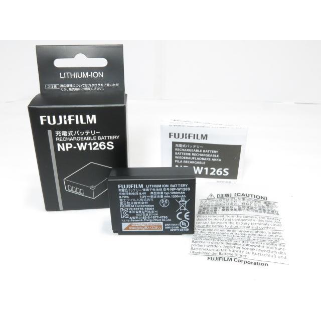 新品未使用　NP-W126S おまけ付き！ FUJIFILM（フジフイルム） 【 美品 】FUJIFILM NP-W126S バッテリー