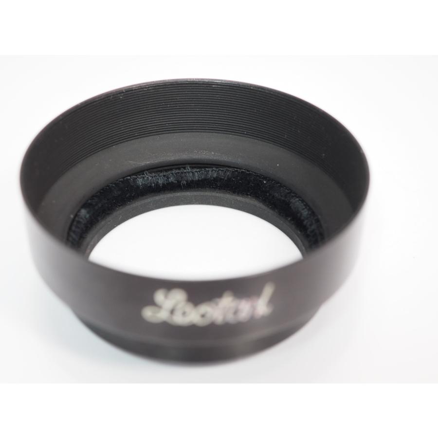 中古品】Leotax 5cm F2用 レンズフード ケース付き レオタックス [管