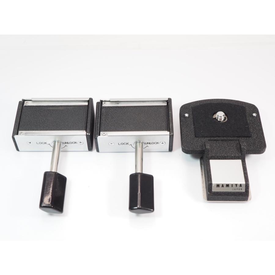 中古品 】Mamiya クイックシュー プレートセット マミヤ ［管7834MA