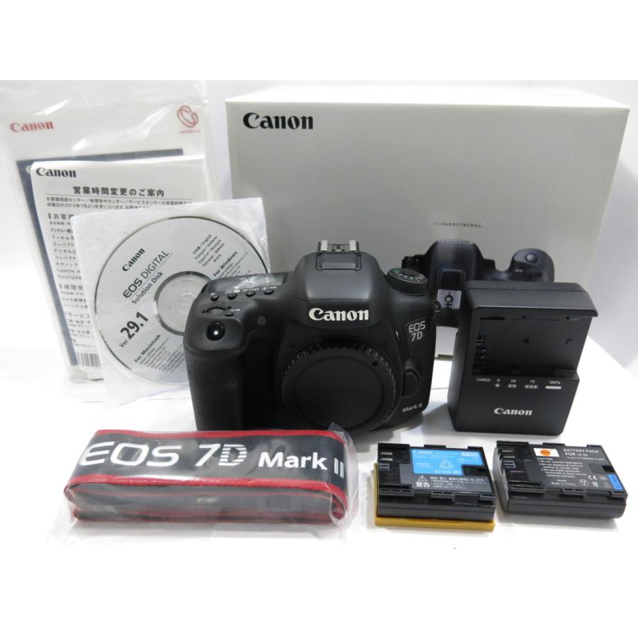 キヤノン Canon EOS 7D MarkII ボディー (ストラップ 取説 未 キヤノン Canon EOS 7D MarkII ボディー (ストラップ 取説 未
