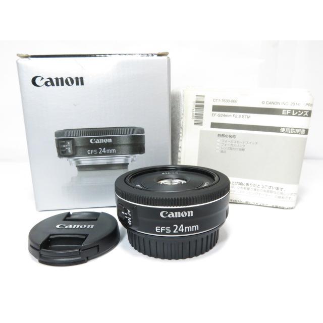 キヤノン（Canon） Canon EF-S 24mmF2.8 STM レンズ 元箱付き [管