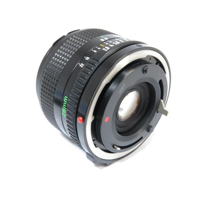 Canon キヤノン FD 28mm F/2.8 S.C. 単焦点レンズ 【公式通販】