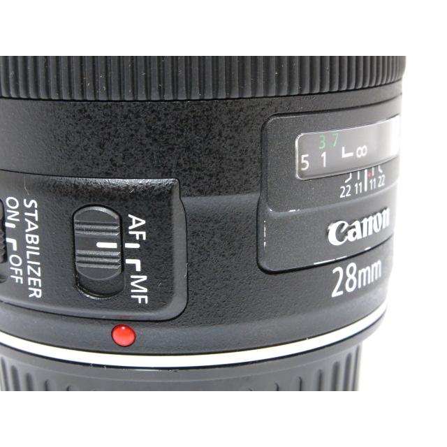 キヤノン（Canon） 【 美品 】Canon EF 28mm F2.8 IS USM レンズ EW
