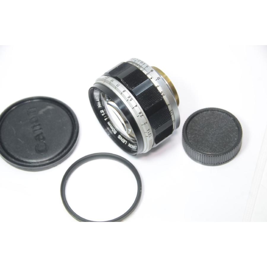 キヤノン Canon 50mm F1.2 L39 Lマウント [管CN5491] : カメラの多成堂