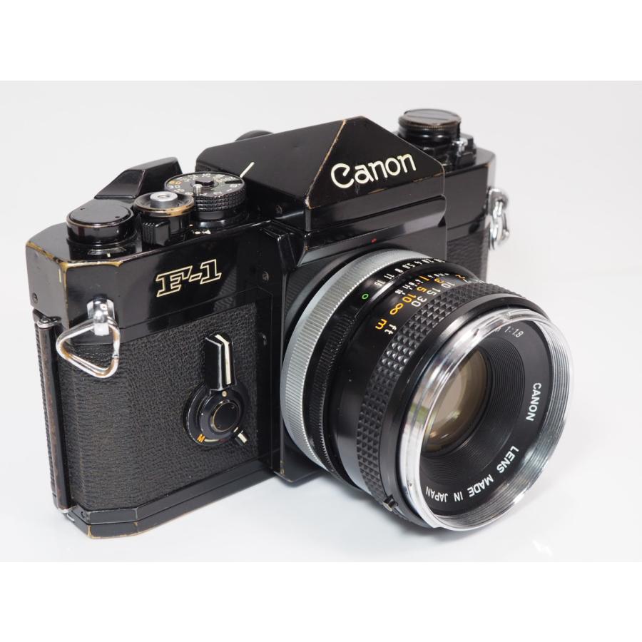 Canon 旧 F-1 FD50mmF1.8 レンズ付き キヤノン [管CN7603]の画像