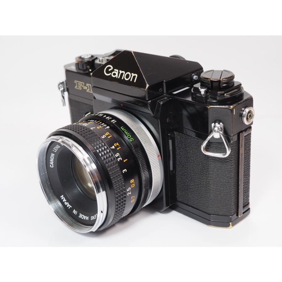 Canon 旧 F-1 FD50mmF1.8 レンズ付き キヤノン [管CN7603]の画像