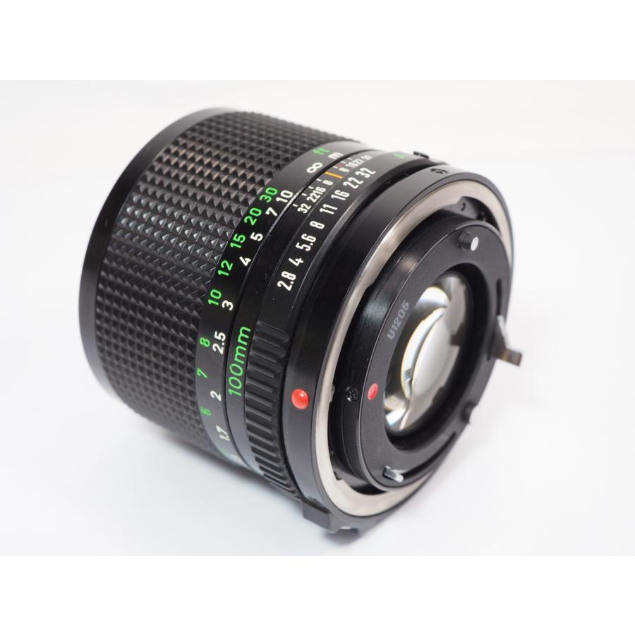 キヤノン（Canon） Canon NEW FD 100mmF2.8 マウント レンズ [管CN8341