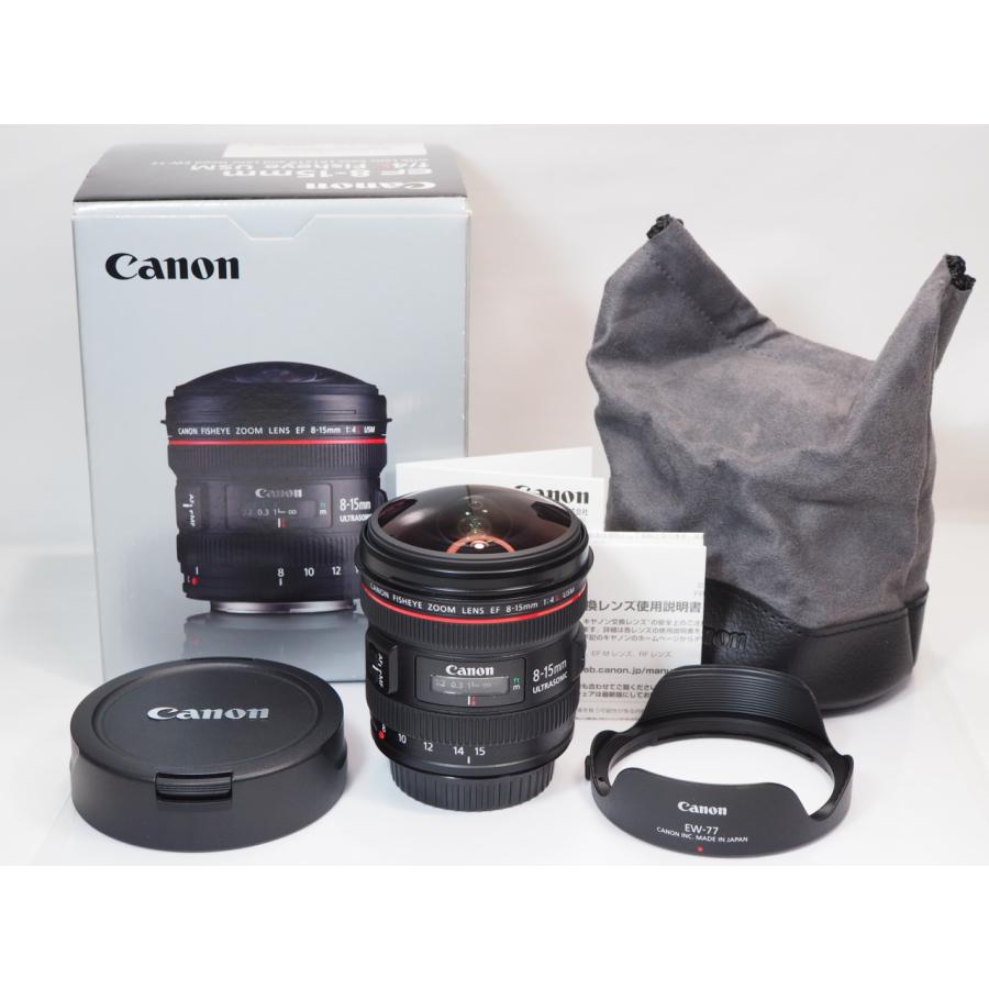 極美品 Canon EF 8-15mm 4 L Fisheye USM #390 キヤノン（Canon） 【 極美品 】Canon EF 8-15mm F4 L Fisheye USM 魚