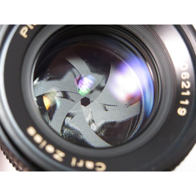 Planar 訳あり Carl Zeiss 50mm F1.4 AE 純正G-11フード フィルター付