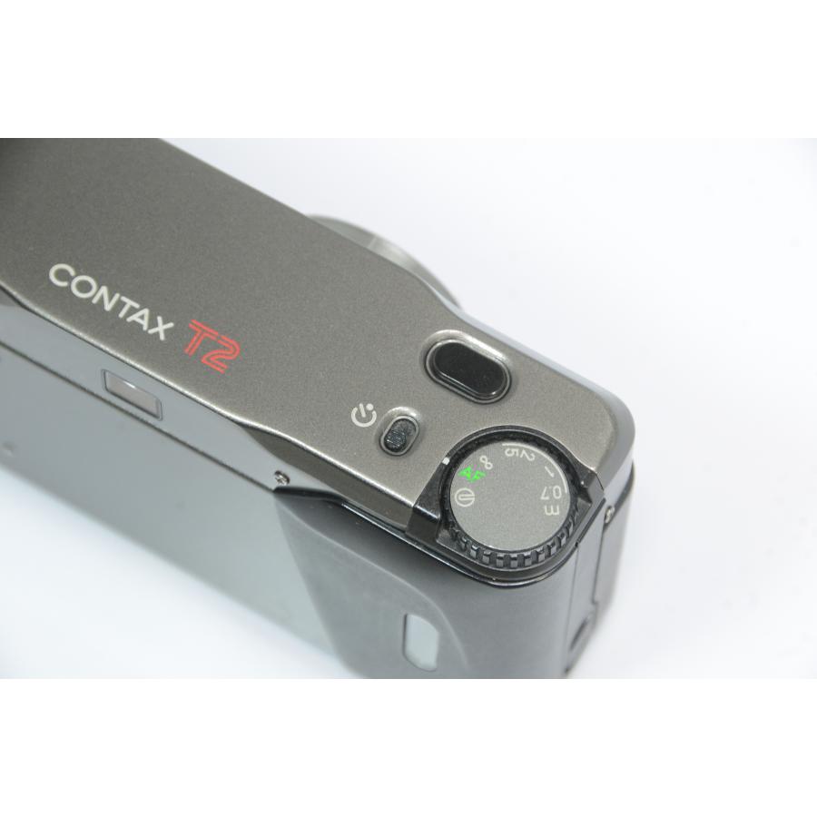 訳あり ] CONTAX T2 チタンブラック コンタックス [管CX3970] : cx3970 