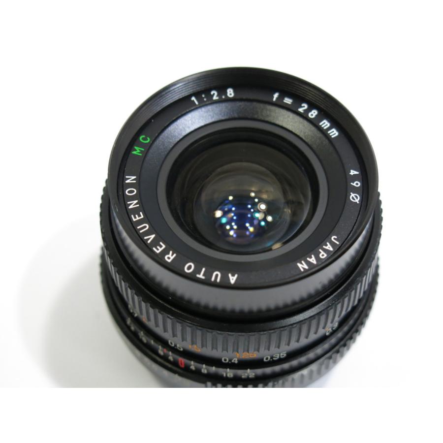 中古レンズ 】AUTO REVUENON MC 28mm F2.8 ペンタックス Kマウント [管