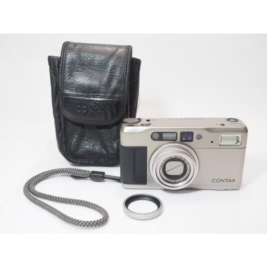 シュシュ「商品ID重要、記載希望」専用 コンタックス　CONTAX TVS ニコン 【 訳あり 】CONTAX TVS II 純正Pフィルター付