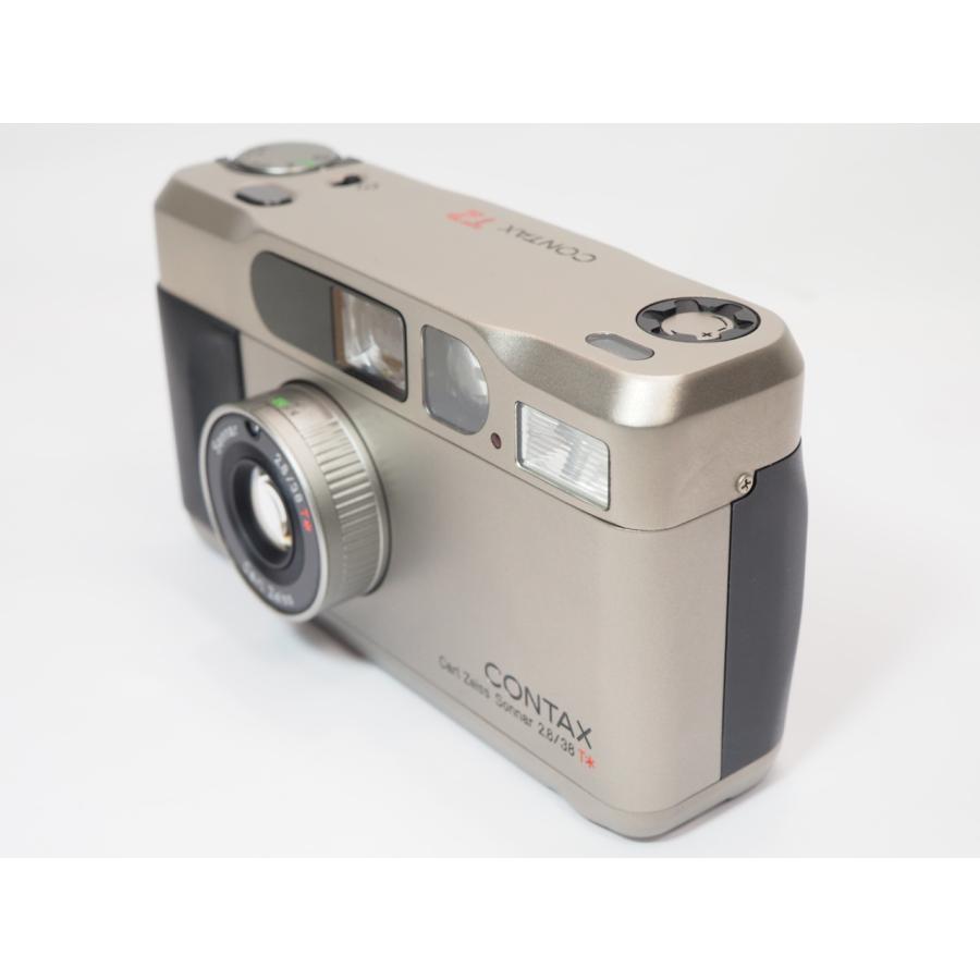 【 美品 作動良好 】CONTAX T2 ケース ストラップ付き コンタックス [管CX9371]_3
